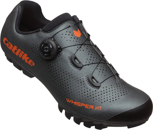 Catlike MTB shoe Whisper X1 - Grey-Orange Haaghoek