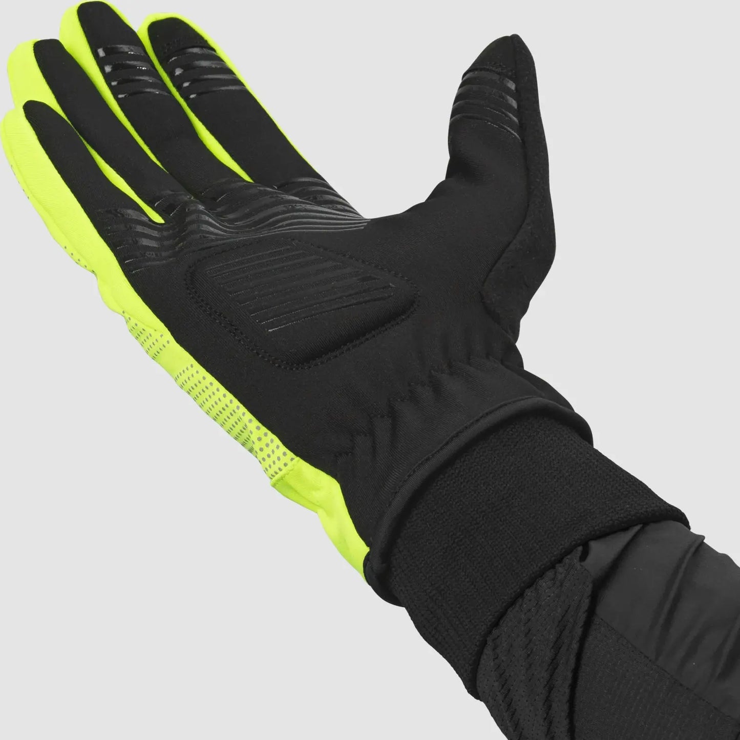 GripGrab RIDE 2 Winddichte gele winterhandschoenen Haaghoek