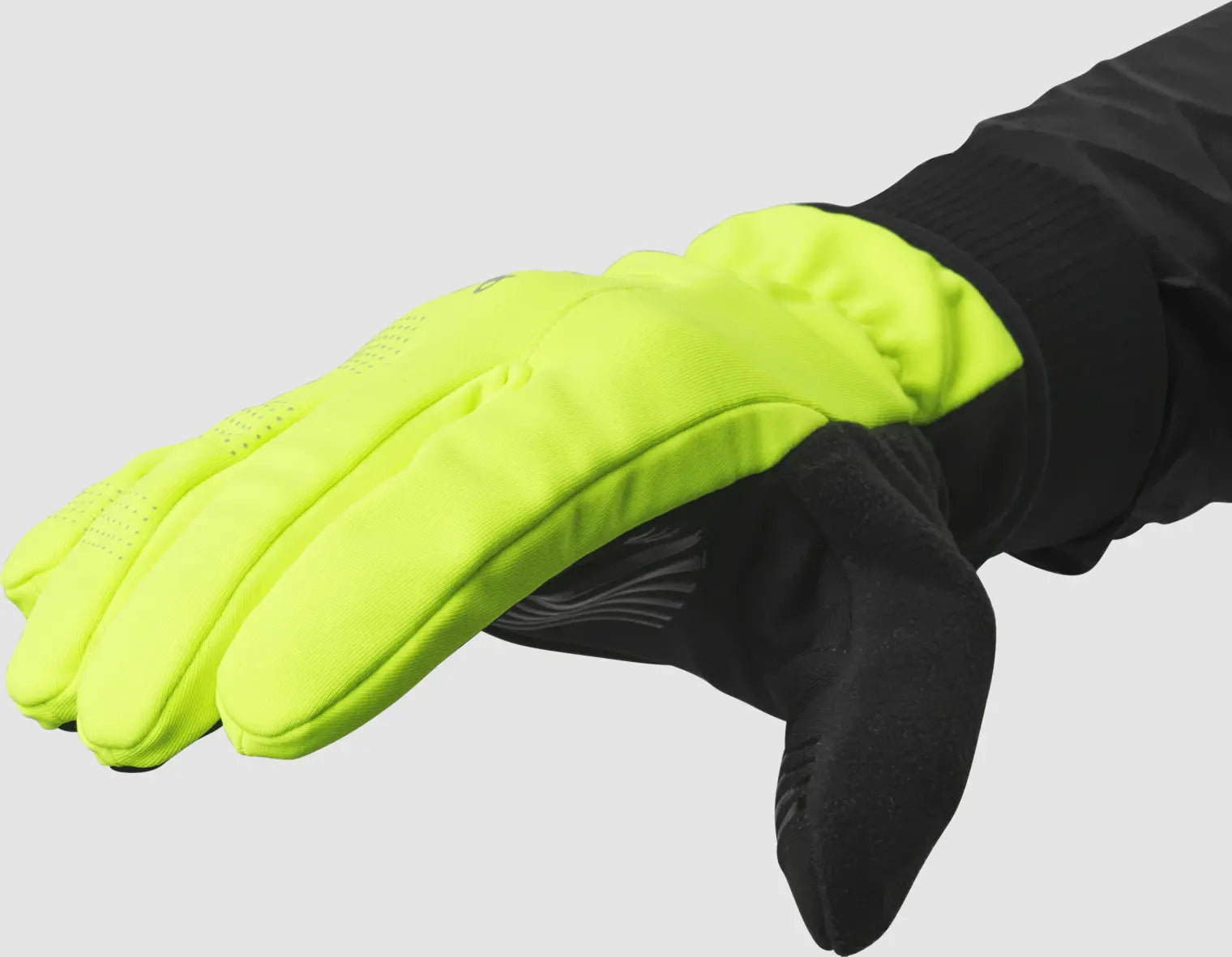 GripGrab RIDE 2 Winddichte gele winterhandschoenen Haaghoek