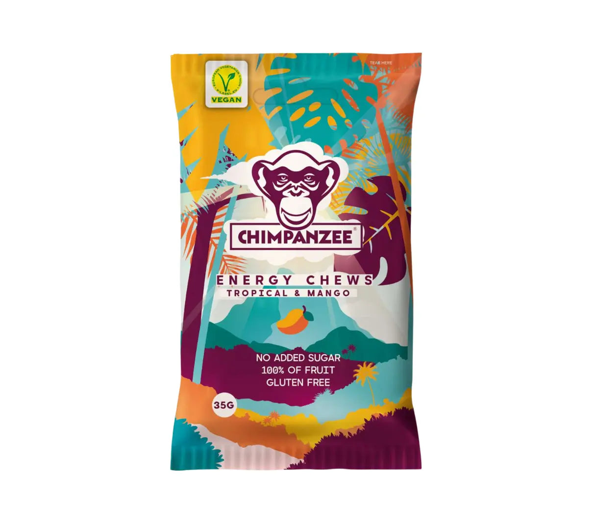 Chimpanzee Energy Kauwgom - Mango Haaghoek